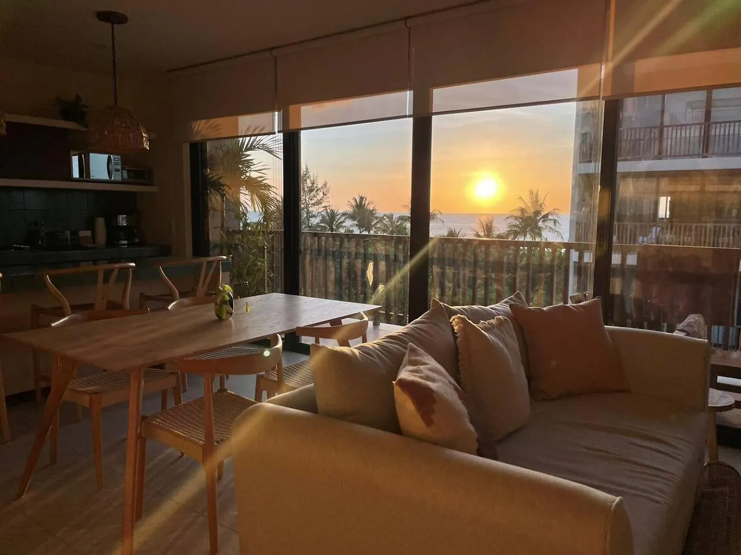 Hermoso Departamento Con Vista Al Mar Isla Holbox Appartement